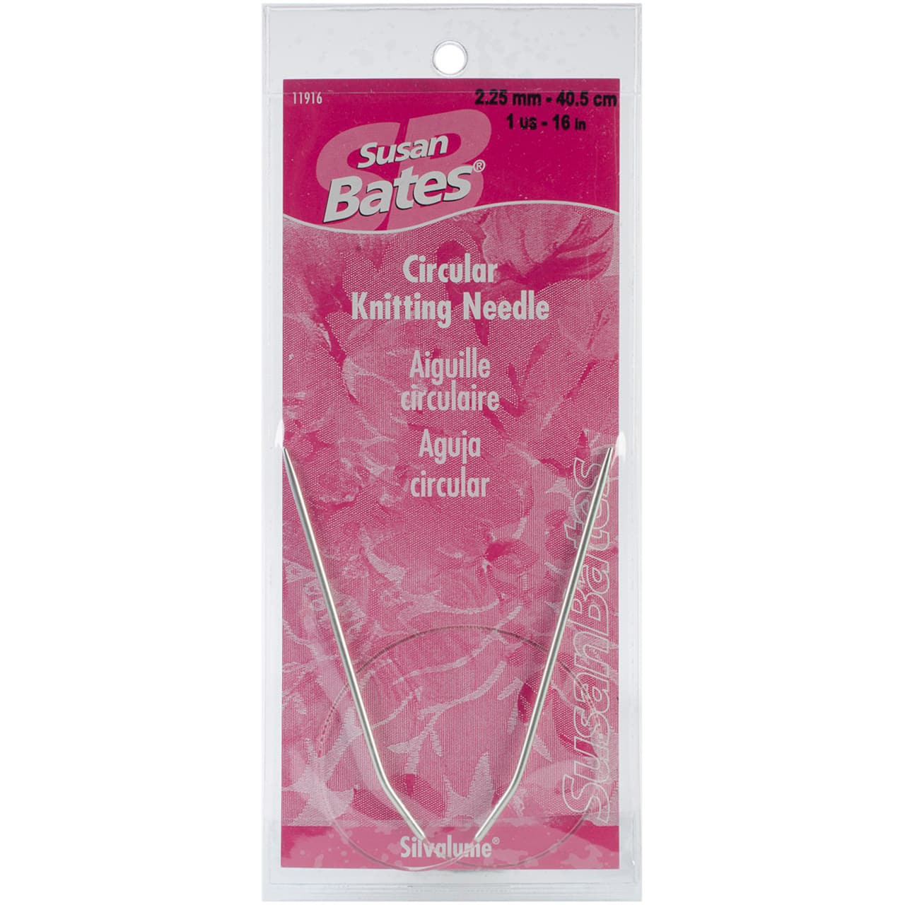 Susan Bates® Silvalume® 16" Circular Knitting Needles